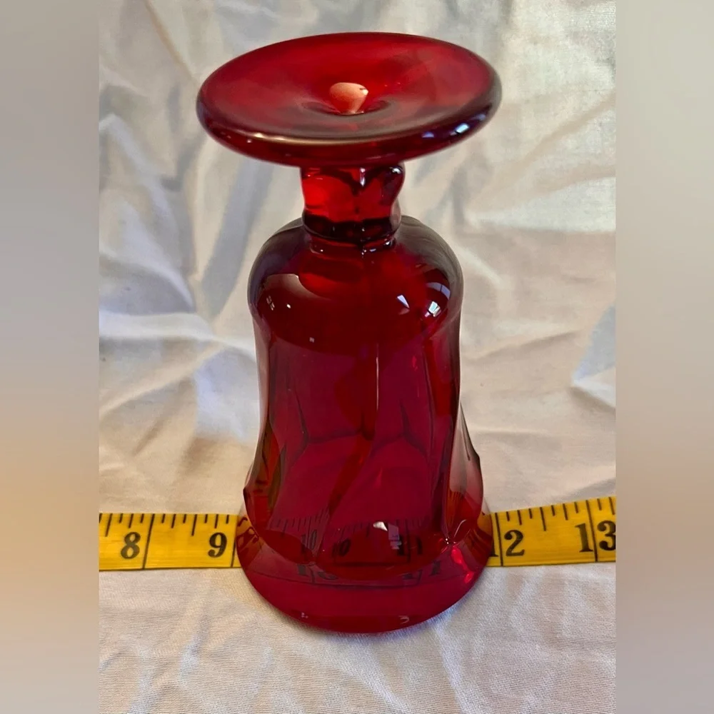 Fostoria Jamestown Ruby Red Juice Goblets - Set of 4 MCM Vintage Glassware 4.75
